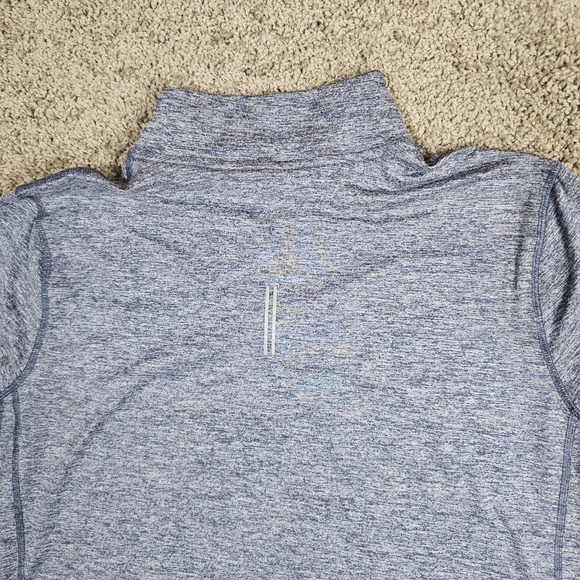 Nike Women's Sz Large Dri-Fit Element Half-Zip Running Top Blue/Gray CU3220-491 - Picture 7 of 10